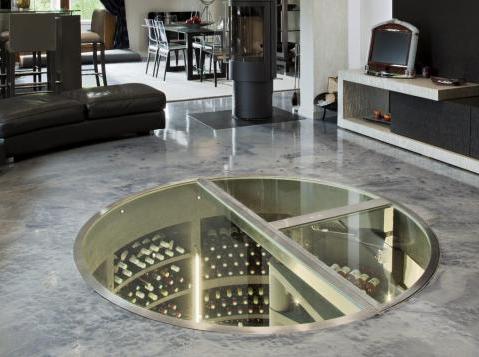 cave à vin enterrée